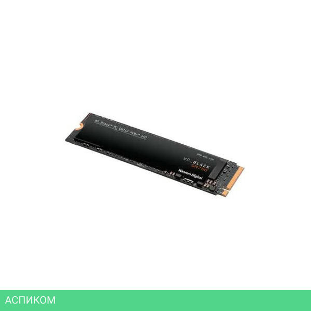 SSD диск WD Black SN750 500GB (WDS500G3X0C)