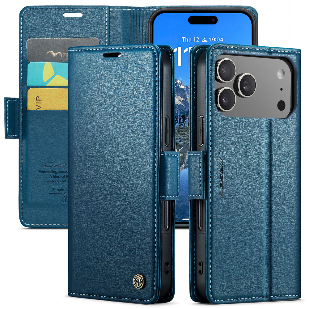 Чехол-книжка CaseMe Smooth iPhone 17 Pro