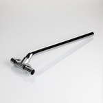 Фитинг аксиальный универсальный – тройник радиаторный с хромированной латунной трубкой, короткий 20 (2,8) х 15 х 20 (2,8) мм, 30 см