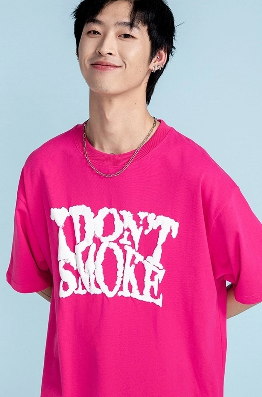 Футболка DONSMOKE "Cloud Logo" Oversized Tee