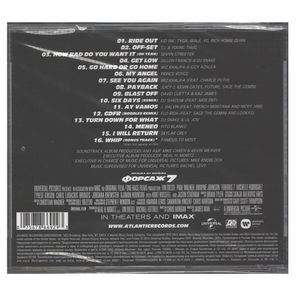Soundtrack / Форсаж 7 (CD)
