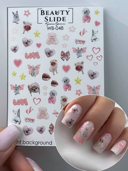 Слайдеры для маникюра/цвет/без фольги