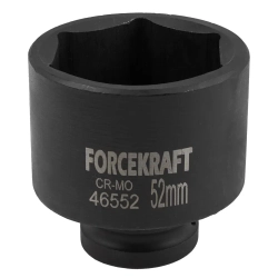 Головка ударная 3/4'', 52мм (6гр.) FORCEKRAFT FK-46552