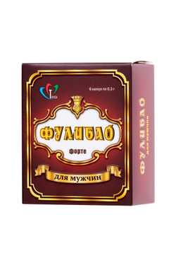 Возбуждающие капсулы для мужчин «Фулибао форте», 6 капсул