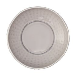 Набор из 2 сервировочных тарелок Corals серого цвета из коллекции Sea treasures, 360 мл