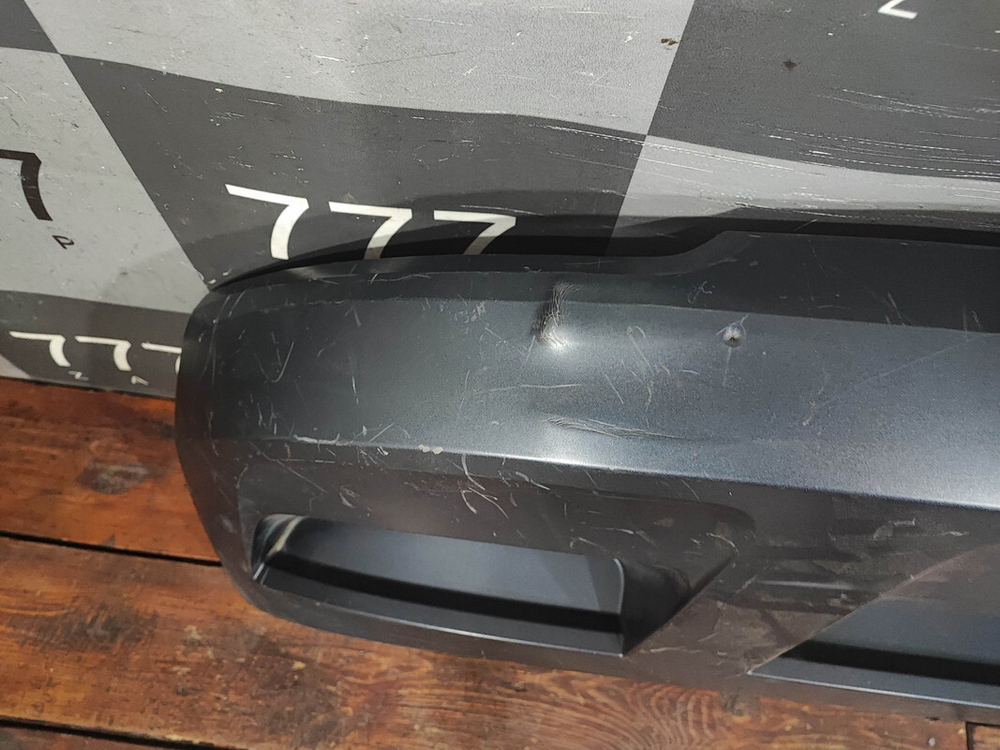 Юбка заднего бампера Skoda Karoq 17-нв Б/У Оригинал 57R807835