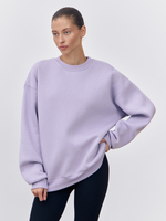 Свитшот (с начесом) Сиреневый