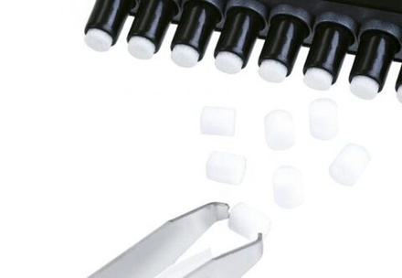 17300254 Фильтр защитный 1000 мкл, 5.5 мм, для дозатора HiPette, 50 шт/уп