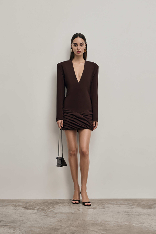 Платье-мини Notion с v-образным вырезом