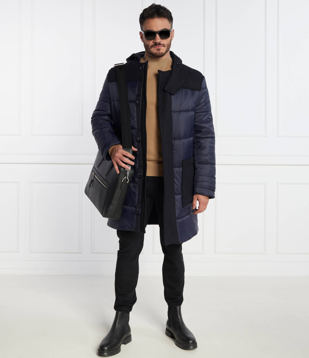 Пальто C Cam Mix BOSS BLACK - темно-синий(50502291)