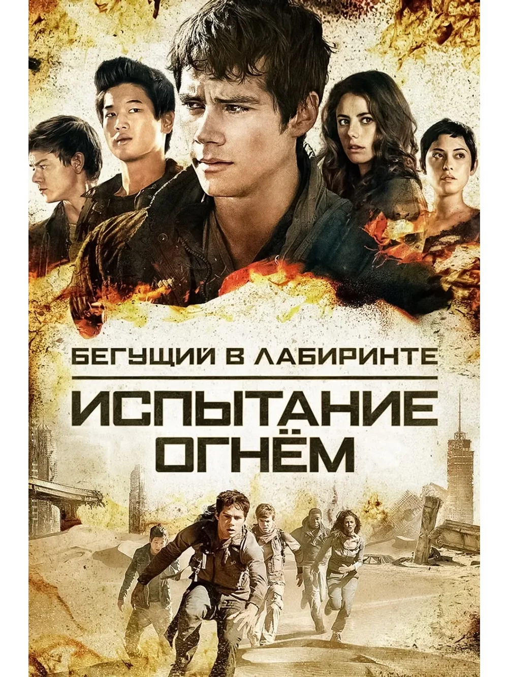 Бегущий в лабиринте: Испытание огнём (2015) (DVD-R)