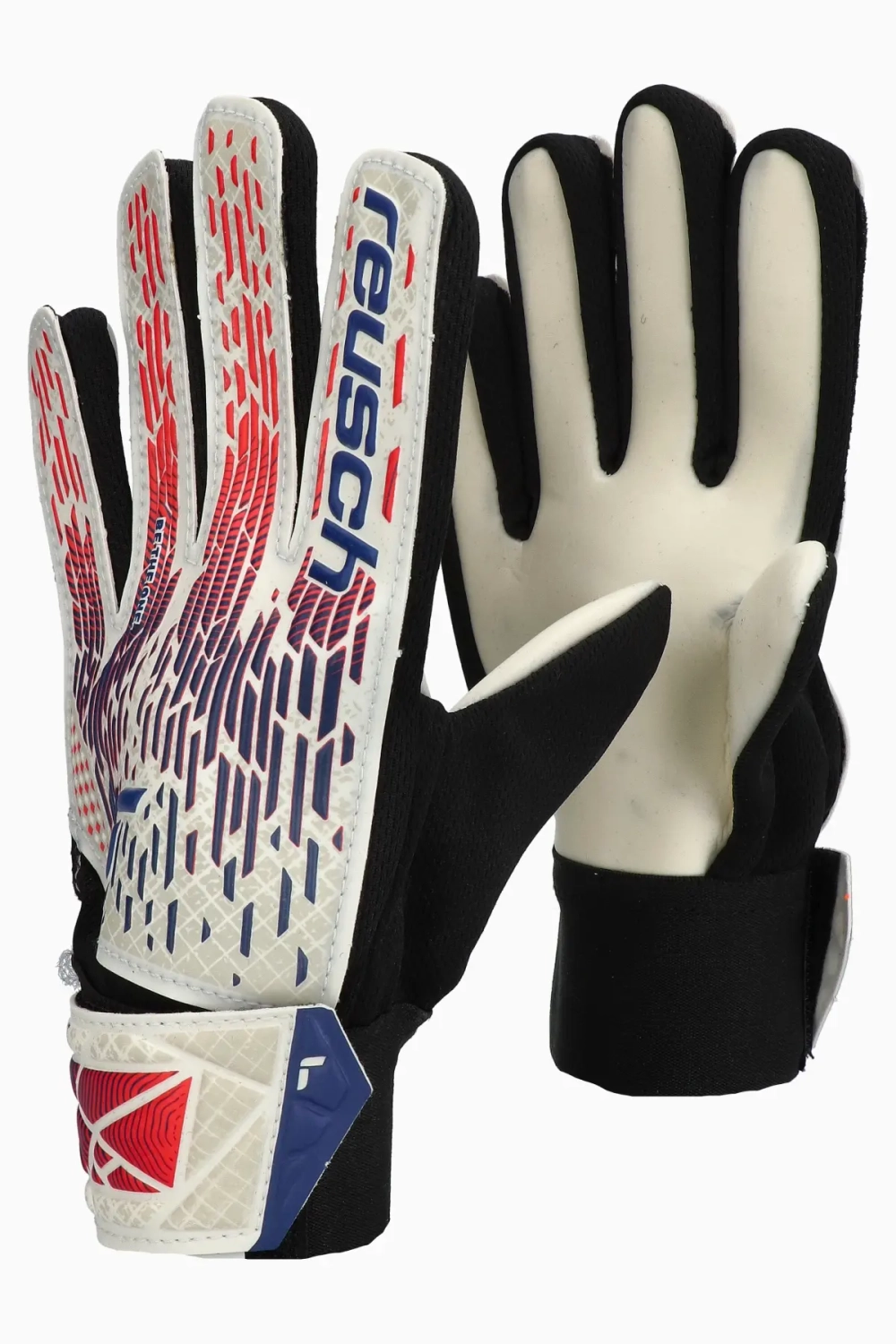 Вратарские перчатки Reusch Attrakt Starter Solid Junior - белый