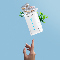 Greenflash Detox Step 2 Plus Очищение печени, 40 капсул на 10 дней