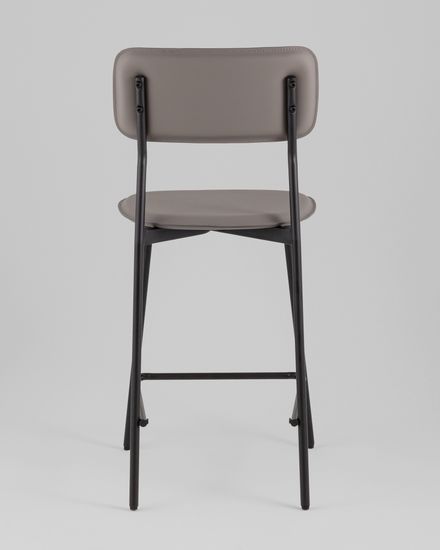 Стул полубарный Mikkie серый
