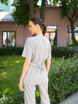 Костюм медицинский женский | Бл-385+Б-137 либерти люкс