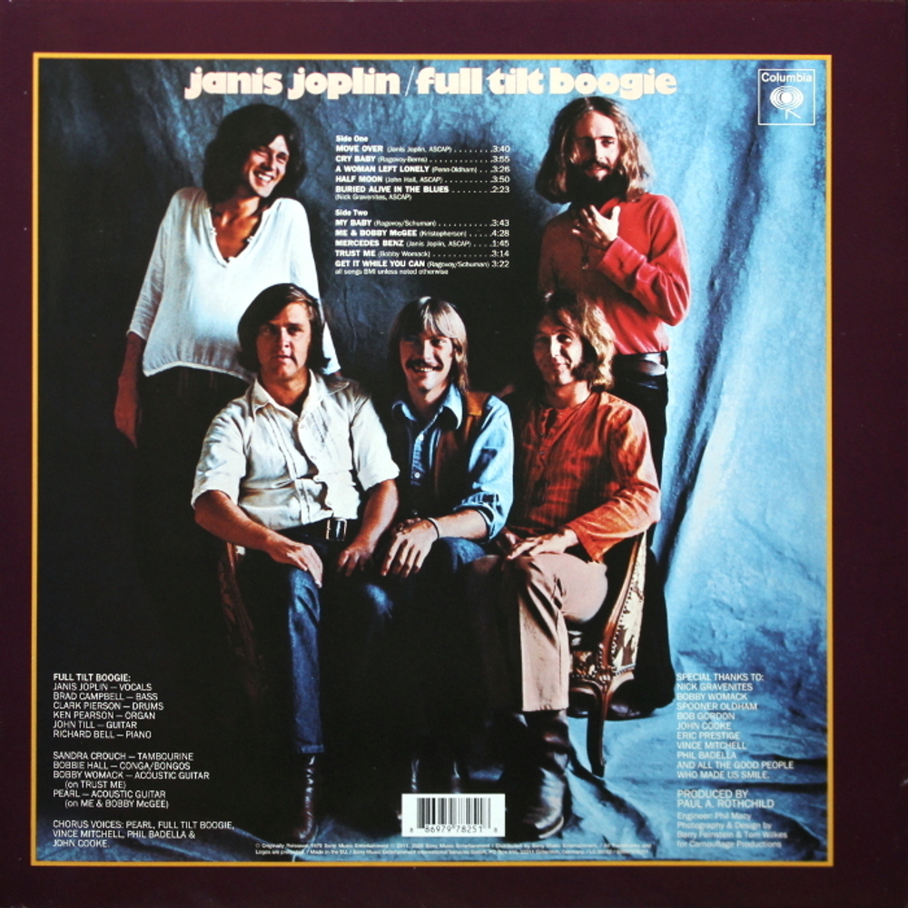 Janis Joplin / Pearl (LP)