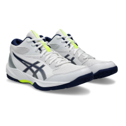 Кроссовки волейбольные мужские ASICS Gel-Task MT 4 1071A102 100, р.9(рос.41), бело-синий