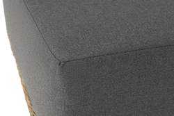 "Капри" модуль диванный угловой с подушками, цвет соломенный