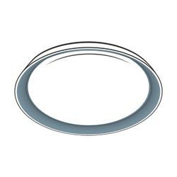 Citilux MEGA CL752451G LED RGB Светильник с пультом Белый+Серый