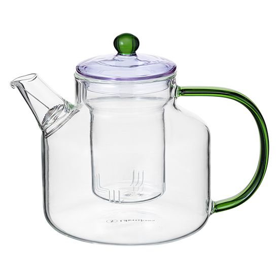 Чайник заварочный orb, 1,2 л, фиолетовый/зеленый