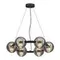 5041/60L L-VISION ODL24 000 черн./золото/дымчатый/металл/стеко Люстра LED 60W 4000К 1526Лм TRONI