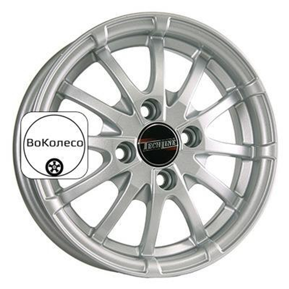 5x13/4x98 ET35 D58,6 320 Silver Tech Line