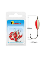 Мормышка фосфорная №06, крючок №12 (2 упакпо 10 шт) 0,08g