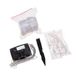 Гирлянда садовая Денг, 335см, 3000К, встроенный аккумулятор, солнечная панель, коллекция Пекин REXAN