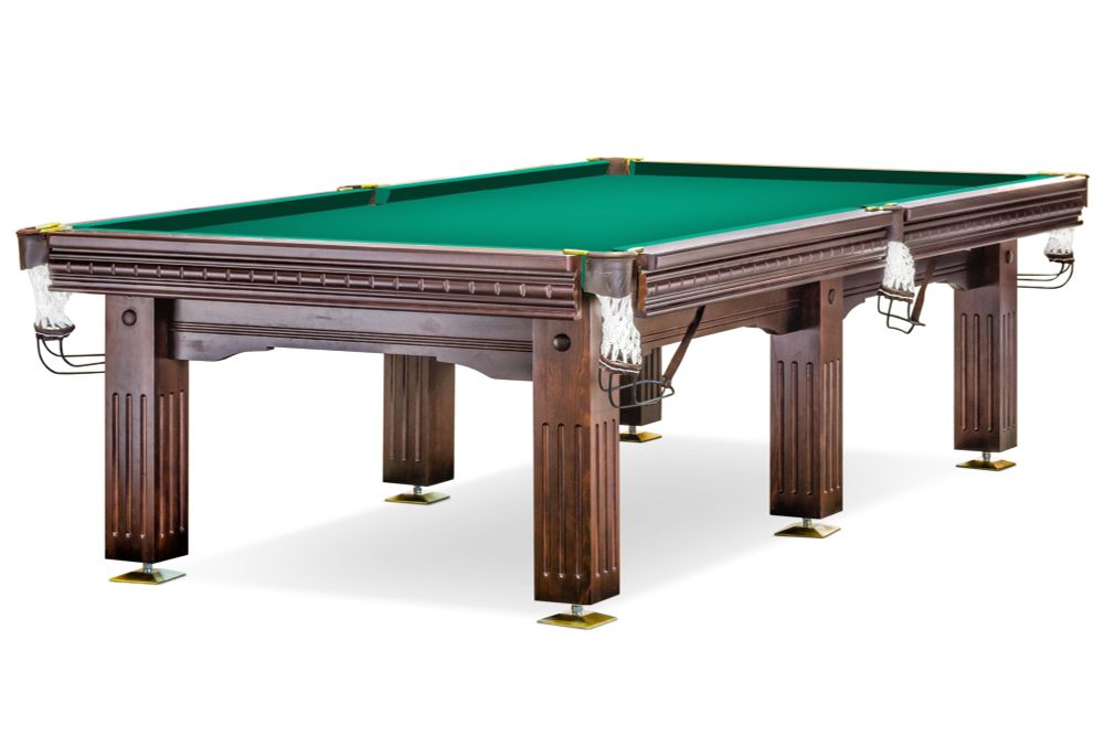 Бильярдный стол для русской пирамиды "Classic Quadro" 10 футов (махагон)