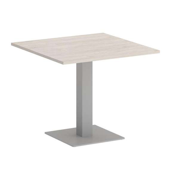 Onix Direct Стол квадратный O.SPRG-2 Денвер Светлый/Металл Серый 900*900*750