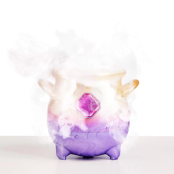 Magic Mixies Magical Misting Cauldron with Interactive 8 inch Pink Plush  - Большой интерактивный розовый котёл (30291)
