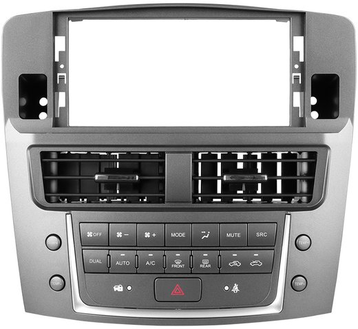 Магнитола для Lexus IS250 XE20 2005-2013 (ШГУ монохром, рамка LUX) - FarCar монитор 12.3" 2K QLED на Android 14, TS10, CarPlay, 4G SIM-слот