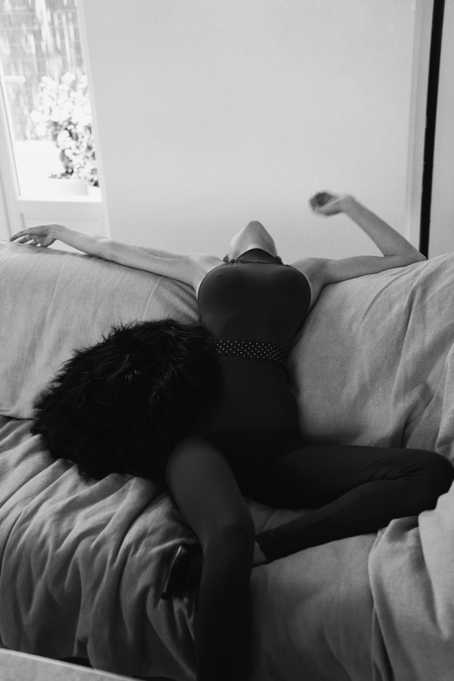 Комбинезон long jumpsuit eggplant