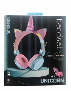 Наушники проводные "Единорог" KR-6900