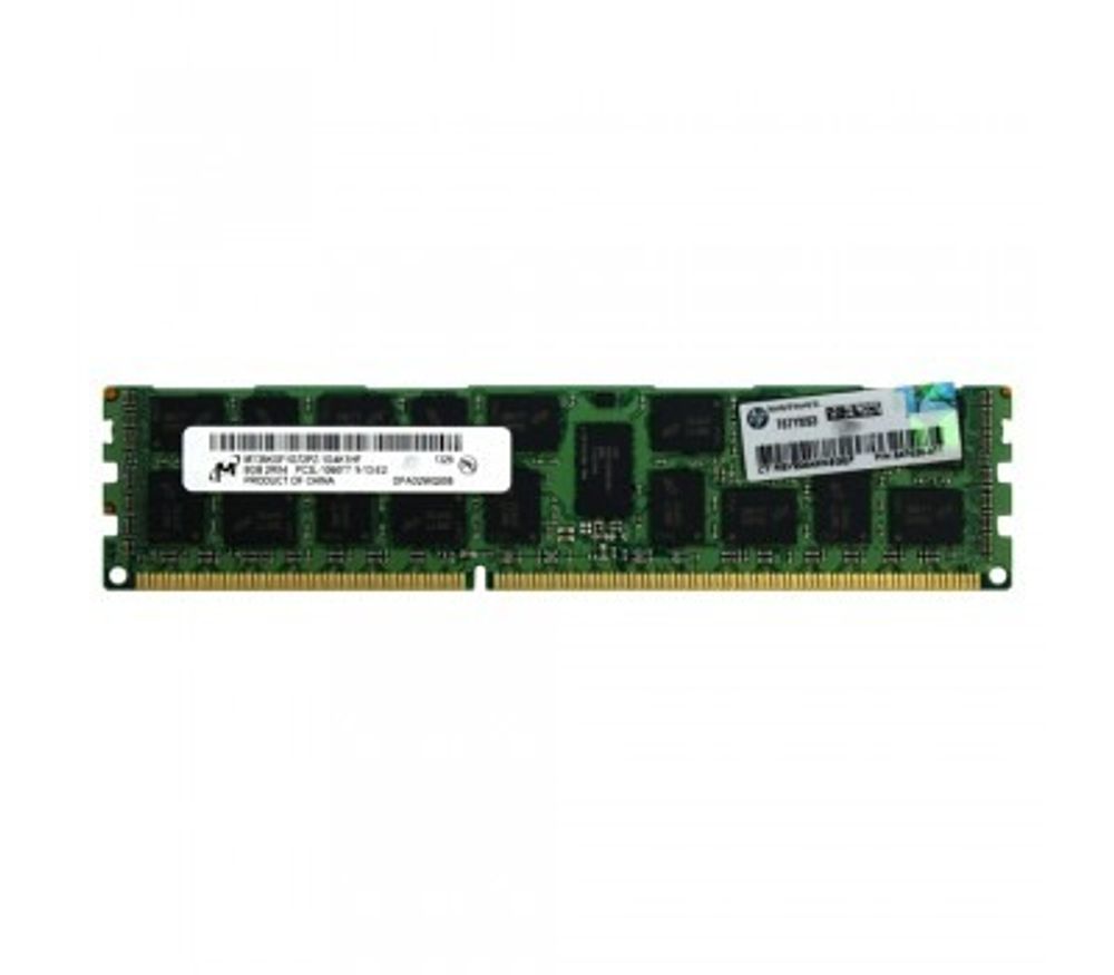 Модуль памяти HPE 8Гб PC3-12800R, DDR3-1600 (для Gen8) (664691-001B)