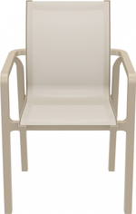 Кресло пластиковое Siesta Contract Pacific, бежевый