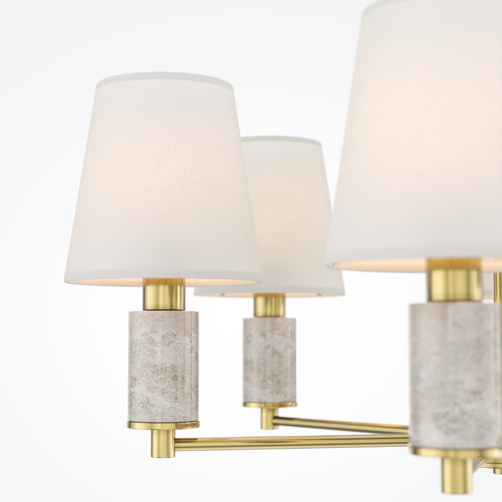 Люстра на штанге Maytoni Lira MOD483PL-06BS