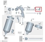 Задняя втулка с уплотнителем и пружиной для Sagola 3300