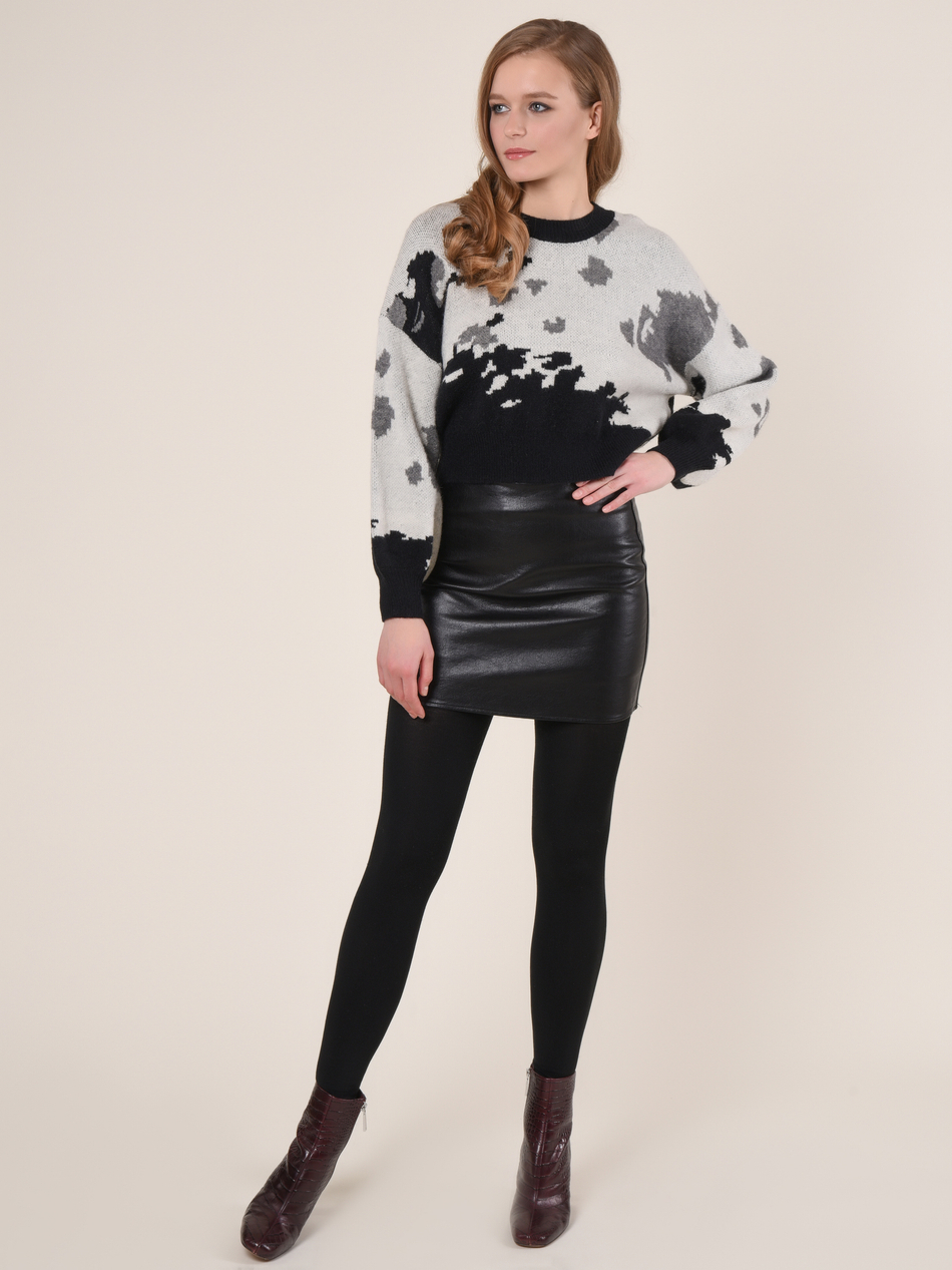 Юбка женская эко кожа