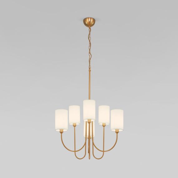 Подвесная люстра Eurosvet Abbey 60164/6 латунь Smart