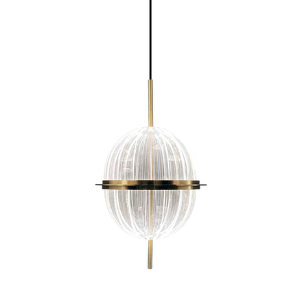 Подвесной светильник 8631P/C copper/clear