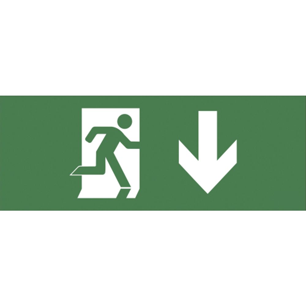 Самоклеящаяся этикетка ЭРА INFO-SSA-103 330х120мм Фигура/стрелка вниз SSA-101/DPA-301