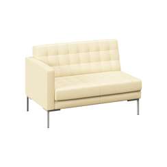 Forest Секция с подлокотником двухместная FR-SP-02 (R) Oregon 11/Металл Серый 1270*800*840