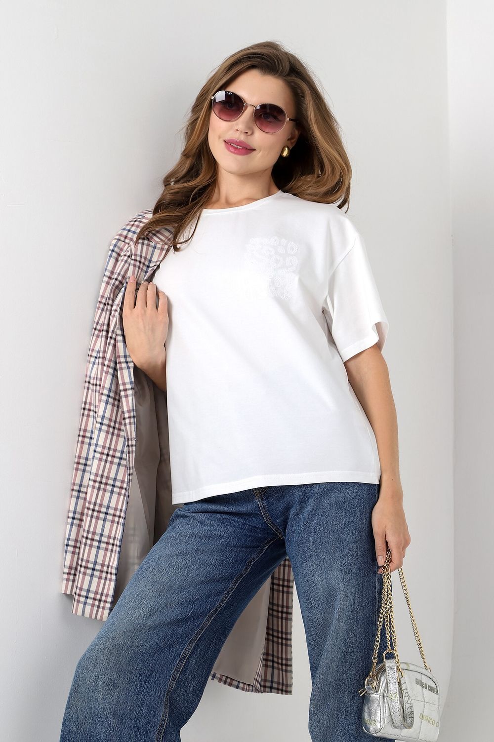 Футболка Джинс Виотекс БЕЛЫЙ