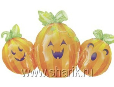 А ФИГУРА/P35 Тыквы трио