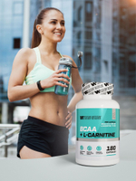 BCAA + L-карнитин, витамины 180 капсул