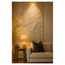 Stone Panel Rock Stone Light Black