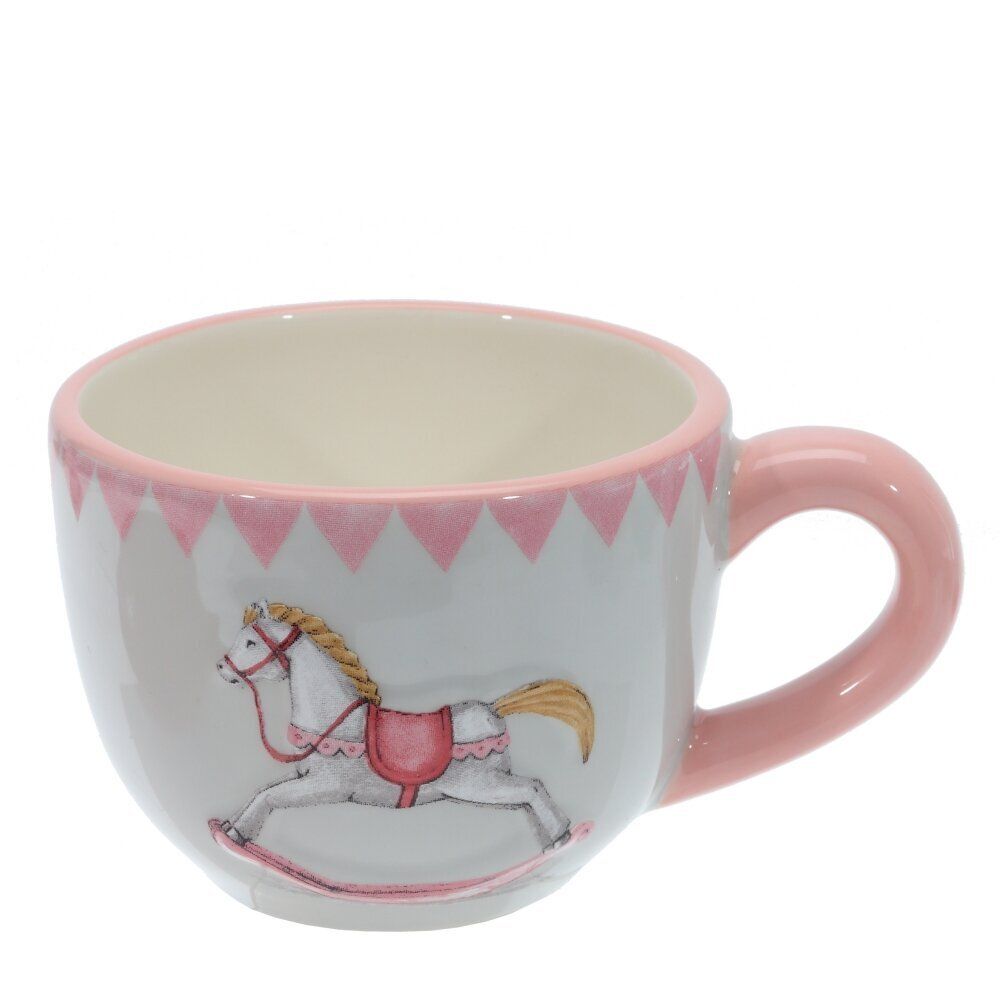 GAEM Набор чашка с блюдцем "Лошадка", 250 мл, L15 W15 H8 см