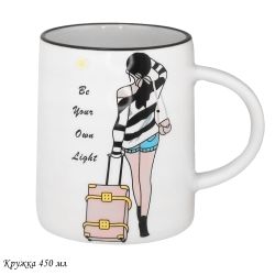 Lenardi 315-059 Кружка 420мл в под.уп.(х36)Фарфор