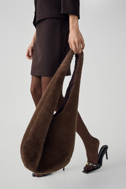 Юбка с отстегивающимся мехом